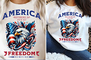 4th of July Eagle American Freedom, a Seasonal Illustration by Creative Arslan (Thumbnail 4 of 6)