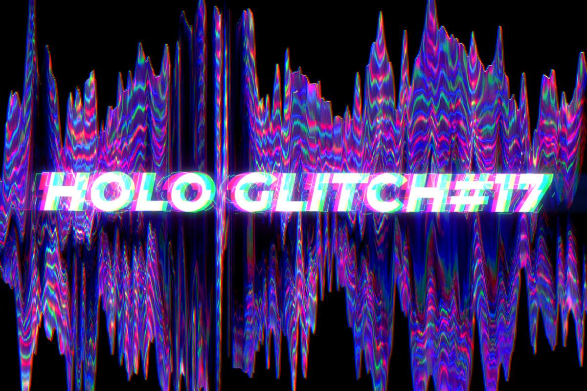 Holographic Glitch. 3D Backgrounds, a Texture Graphic by Julie&Taily (Photo 6 of 19)