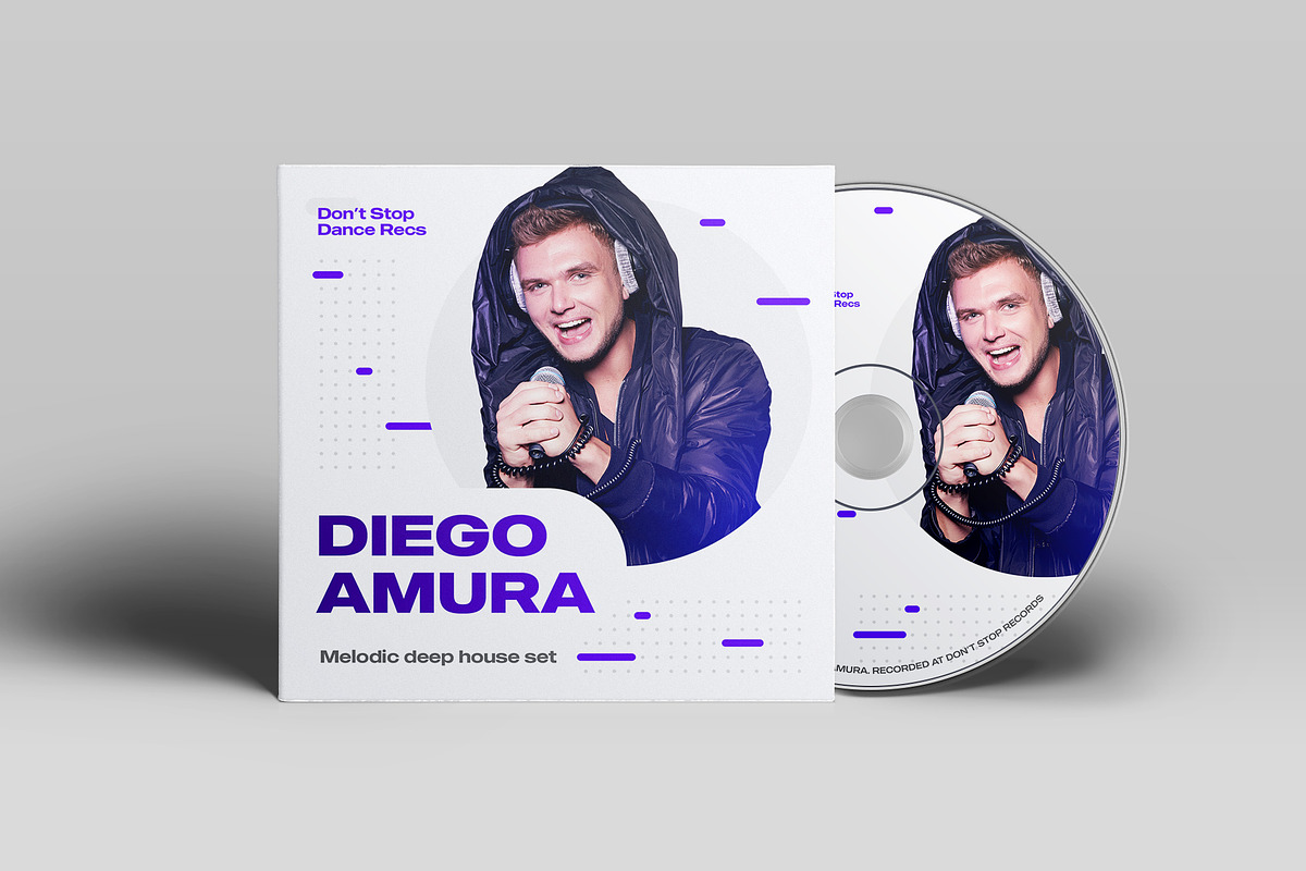 DJ Mix Cover Art Templates #02, a Print Template by vinyljunkie (Photo 4 of 12)