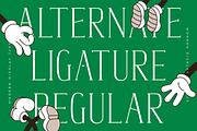Timehone - Alternate & Ligature, a Serif Font by AmorfaType (Thumbnail 3 of 10)