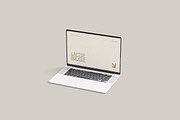 High Quality Laptop Mockup, a Mac Mockup by Ataku Design (Thumbnail 6 of 11)
