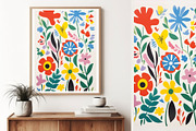 8 Matisse flower wall art print, a Decorative Illustration by ARTOZEN DIGITAL (Thumbnail 3 of 12)
