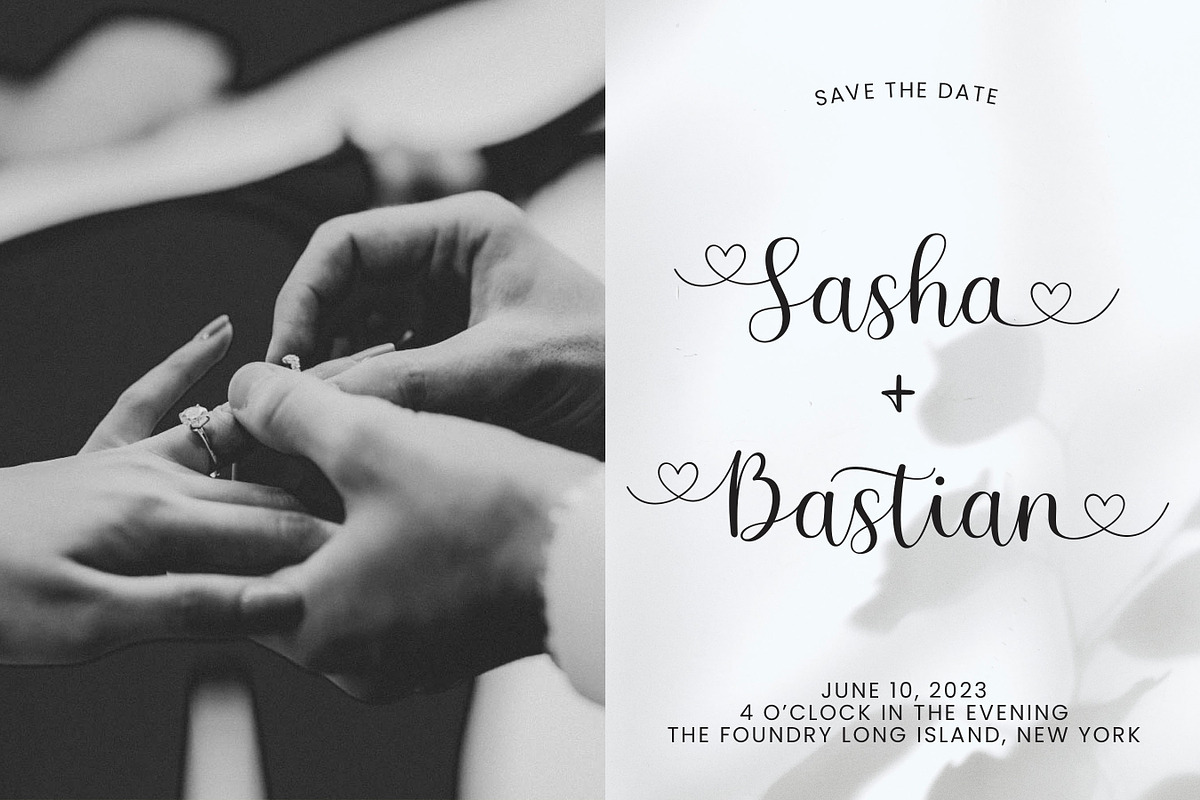 Rosalie, a Script Font by Flawless And Co (Photo 5 of 10)