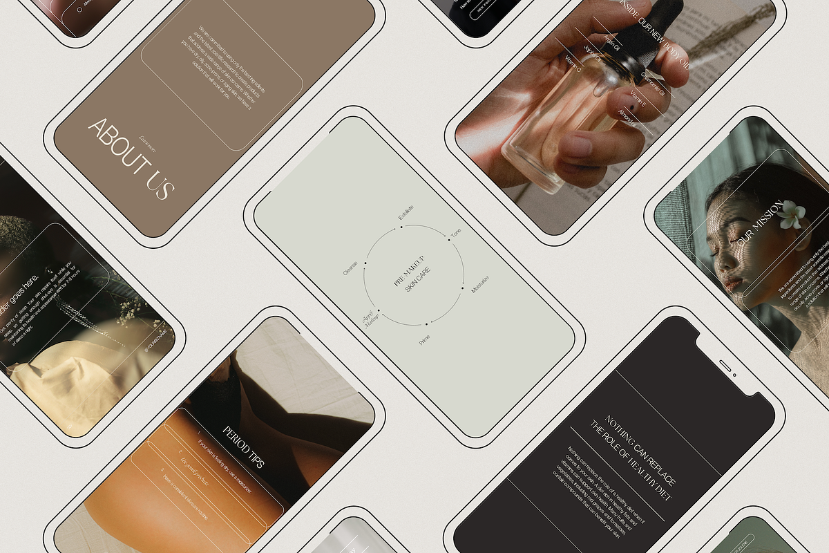 Luxury Social Media Templates, a Social Media Template by Brand & Bloom (Photo 6 of 9)
