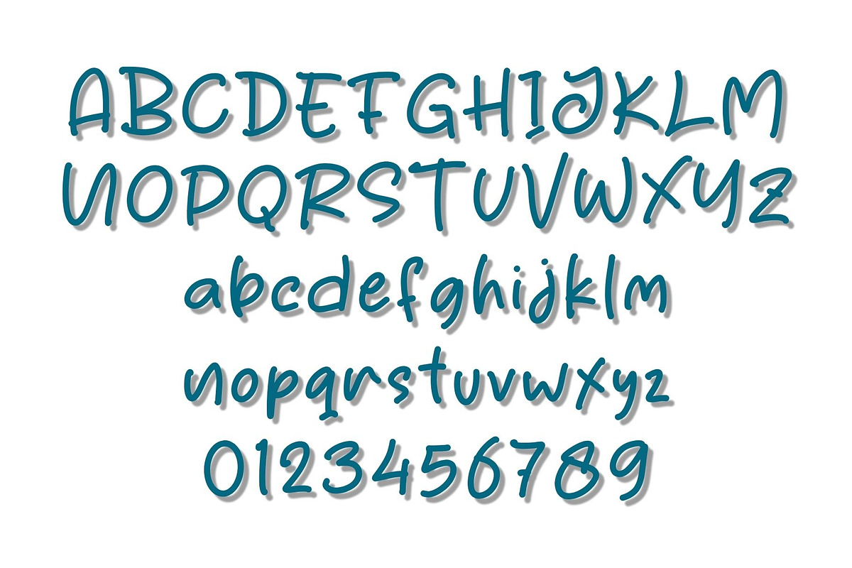 Segala Rindu, a Handwritten Font by Letterafa Studio (Photo 8 of 8)