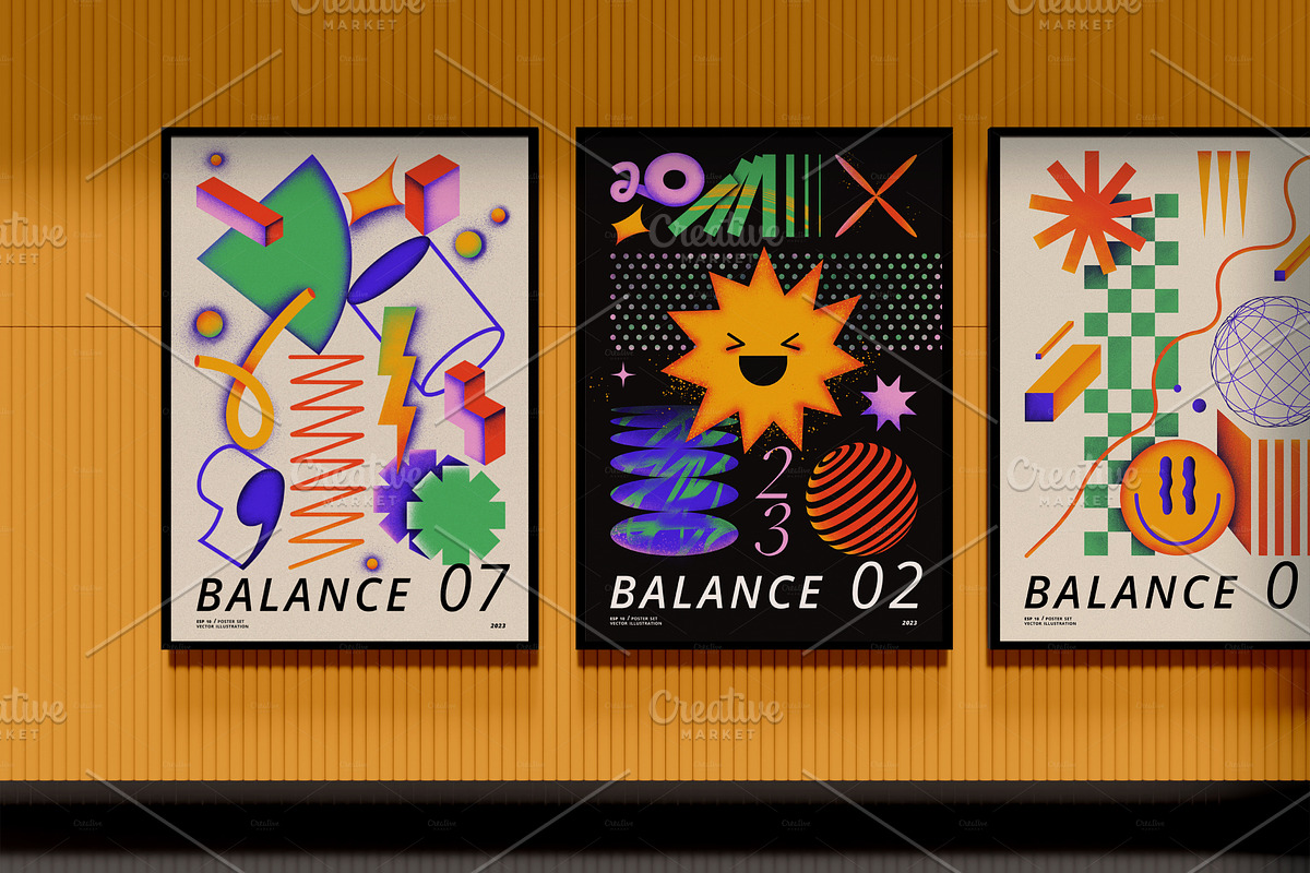 BALANCE: Contemporary Posters, a Poster Template by oxygen_8 (Photo 1 of 9)