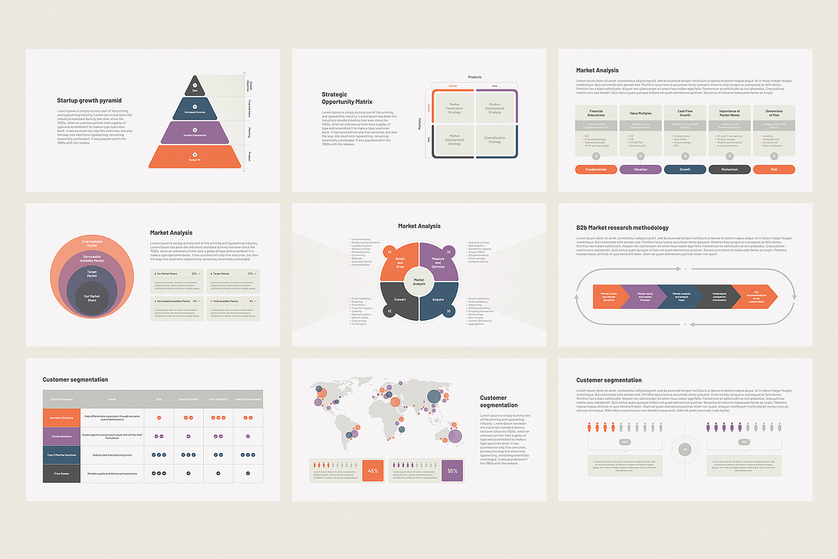 Startup Pitch Deck PowerPoint Slides, a Presentation Template by HiSlide.io (Photo 4 of 5)