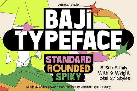 Baji Typeface Collection