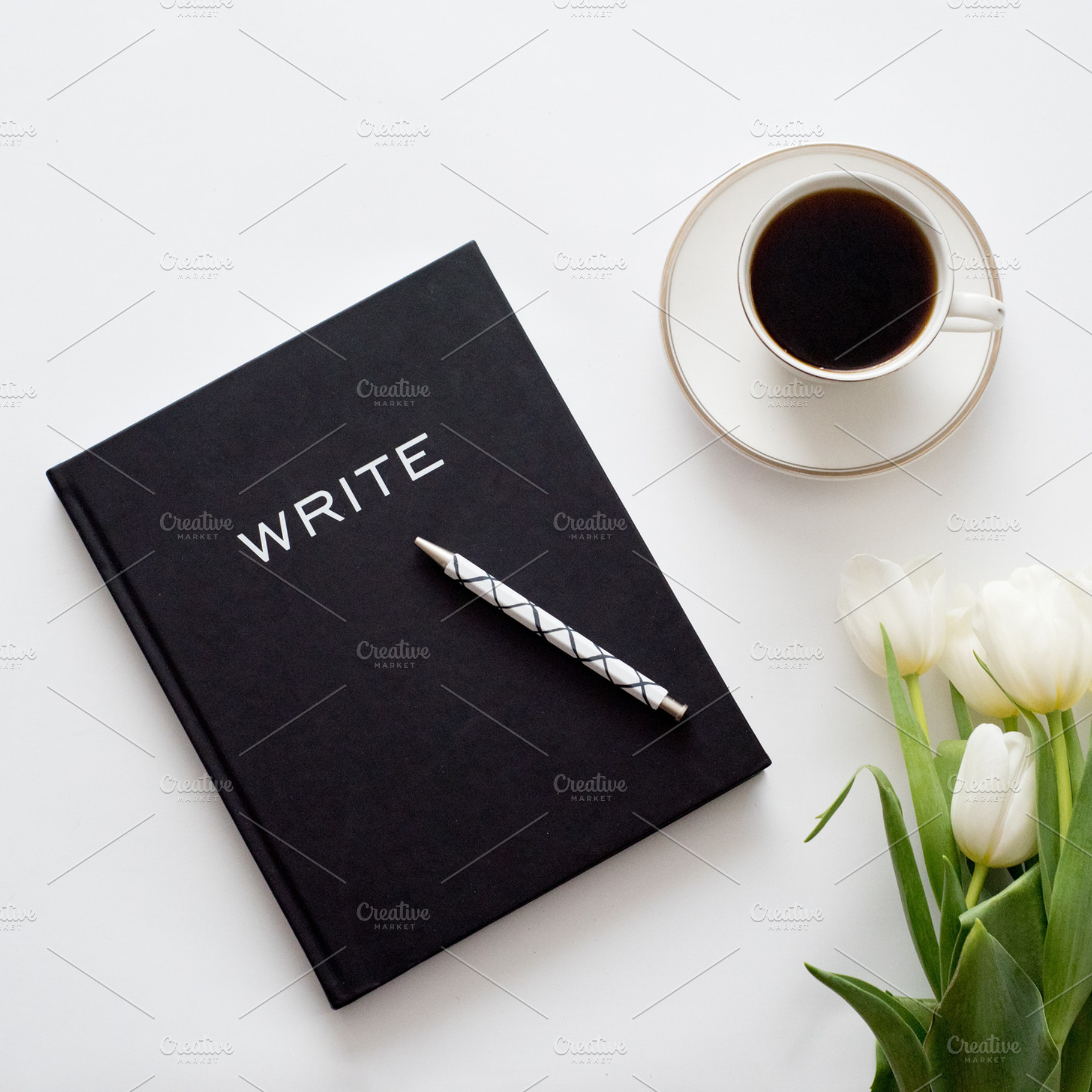 Stock photo | coffee & journal containing stock images, stock photo, and, a Business Photo by JanaBishopCollection