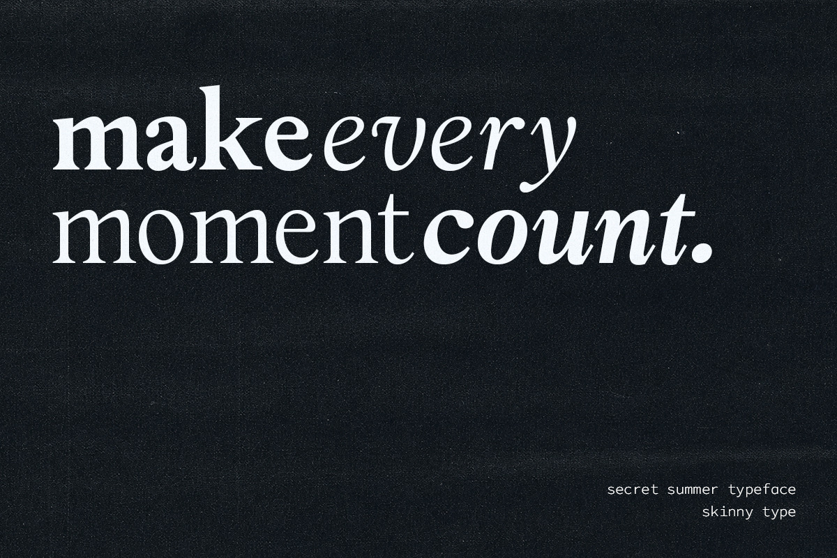 The Rosemide Serif, a Serif Font by Skinny Type (Photo 10 of 13)
