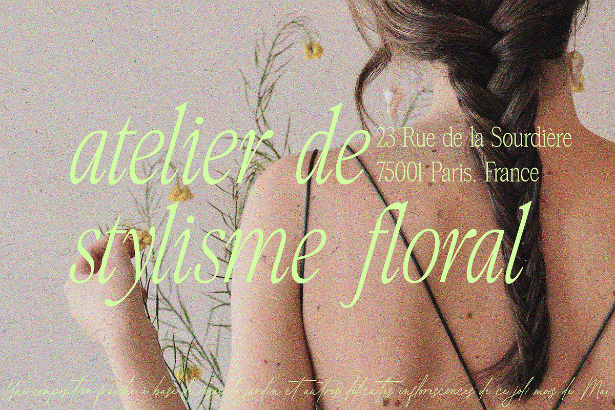 Atelier Femme // Modern Font Trio, a Serif Font by PeachCreme (Photo 6 of 14)