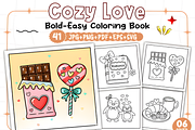 Cozy Love Bold & Easy, a Decorative Illustration by Ink Gallery (Thumbnail 1 of 9)