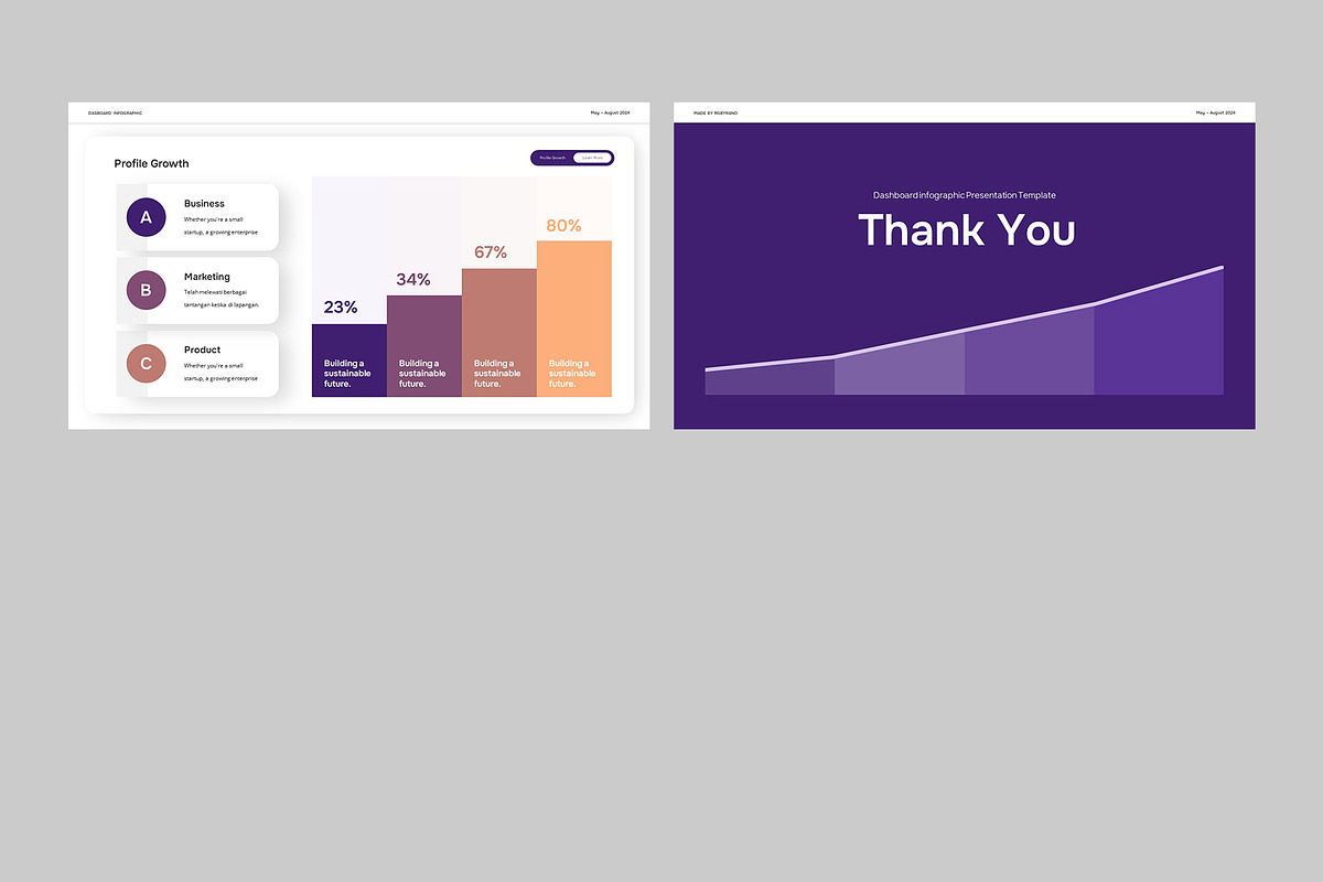 DASHBOARD Infographic Keynote, a Presentation Template by rgbryand