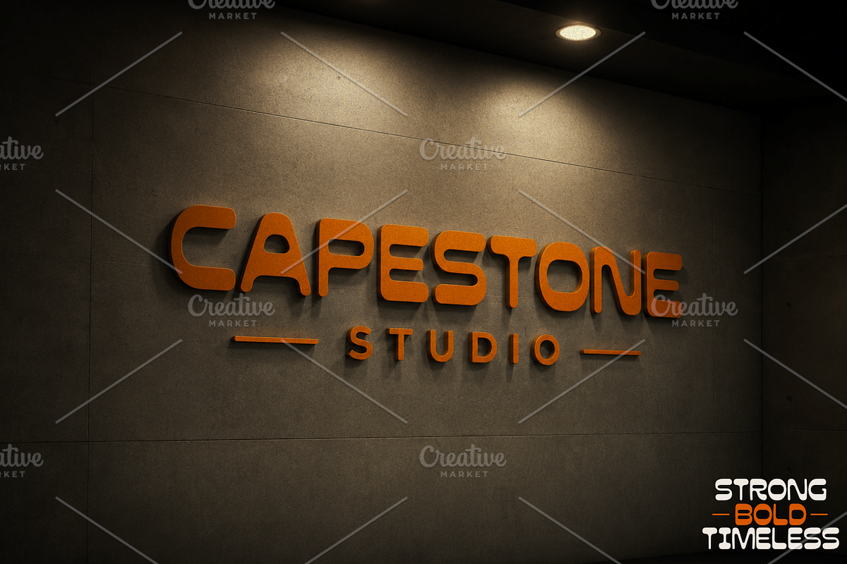 Capestone- A Bold Display Font, a Sans Serif Font by Linecreative (Photo 7 of 8)