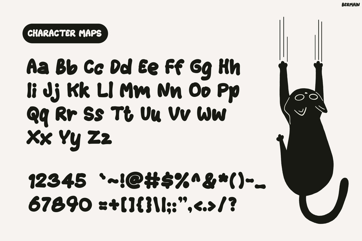 Bermain, a Sans Serif Font by Pinisi ART (Photo 2 of 10)