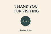 Positive Quotes Social Media Kit, a Social Media Template by Clairee Design Studio (Thumbnail 7 of 7)