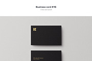 Business Card Logo Template Bundle, a Product Mockup by FoundImages (Thumbnail 29 of 163)