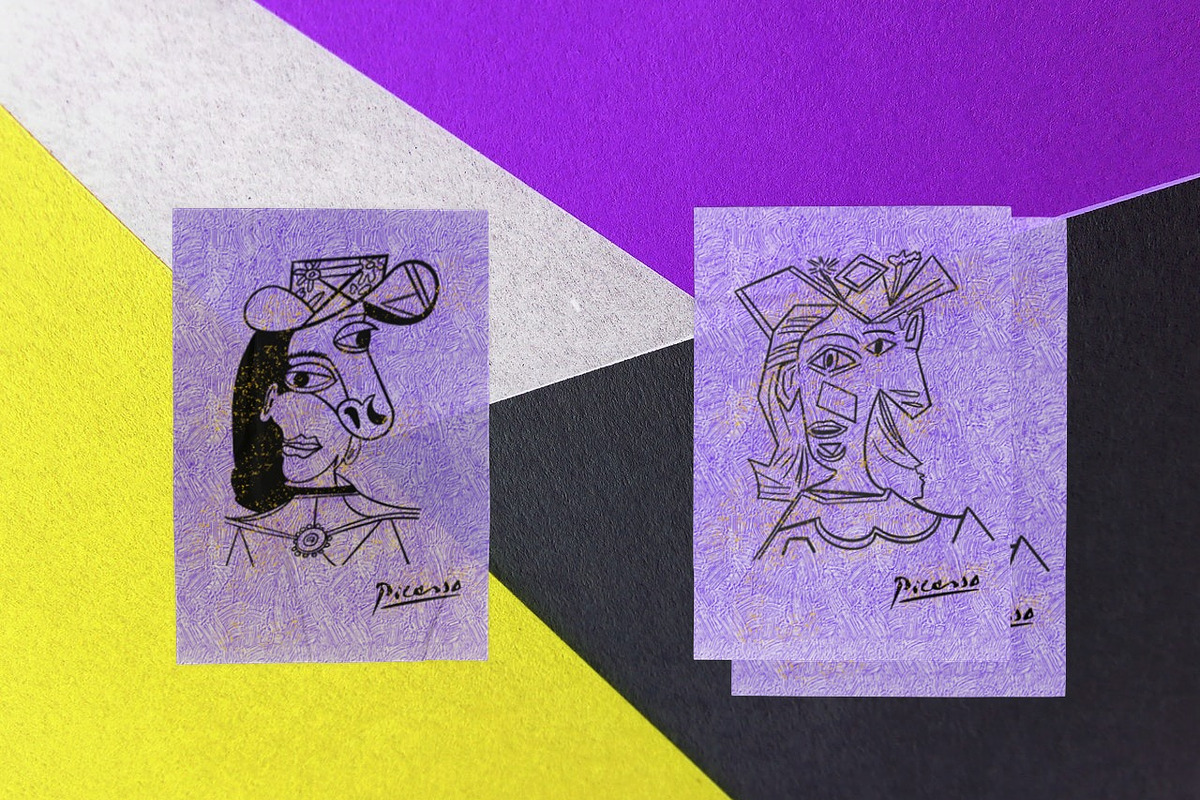 Pablo Picasso Procreate BUNDLE V 5, a Brush Add-On by Manifesto Design Gallery (Photo 5 of 17)