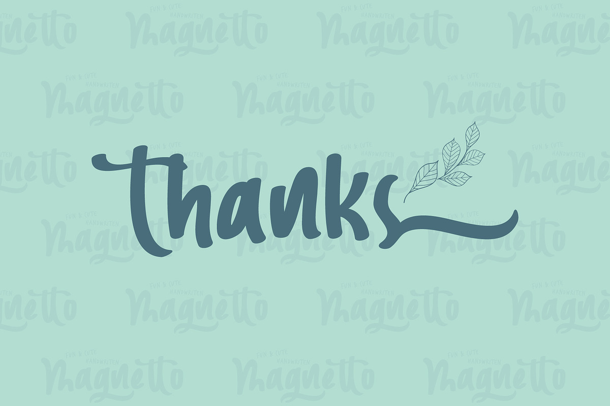 Magnetto Font preview 7