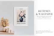 44 Frames and Wallpaper Mockups, a Mockup by mock-ups (Thumbnail 1 of 16)