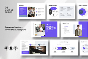 Business Strategy PowerPoint, a Presentation Template by Creative-Work