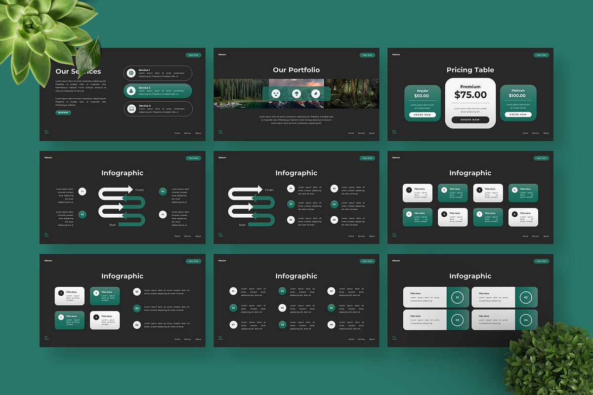 Nature - Keynote Templates, a Presentation Template by Deepslide Studio (Photo 5 of 6)