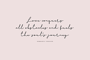Romance Forever, a Font by George Bourle (Thumbnail 3 of 8)
