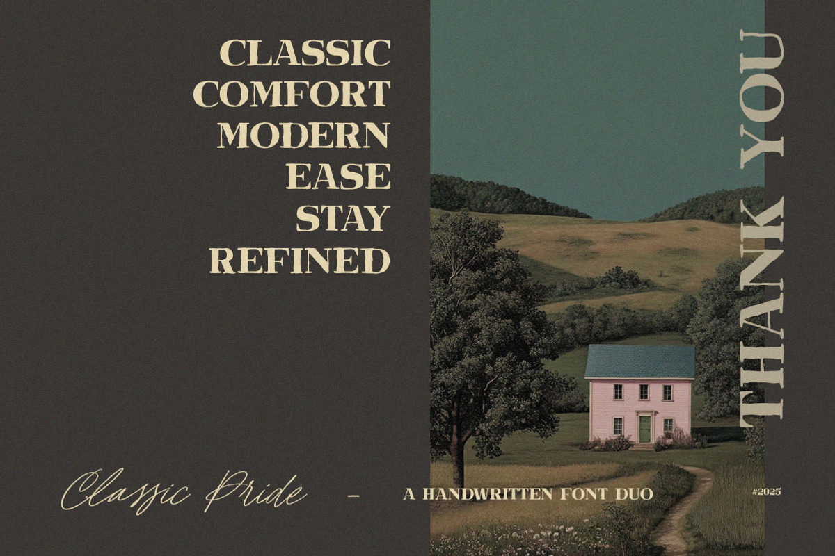 Classical Pride Timeless Beauty Font, a Script Font by Letterhend Studio (Photo 3 of 11)