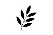 Botanical Leaf Silhouette Bundle, an Illustration by Creativeshirt (Thumbnail 51 of 51)