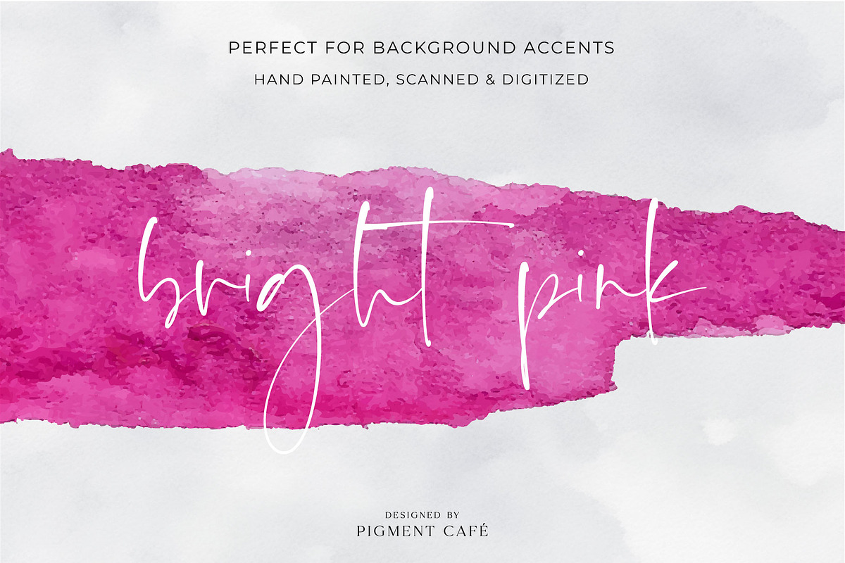 Vibrant Watercolor Washes Background, a Background Graphic by Pigment Café (Photo 2 of 6)