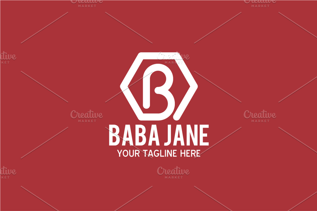 Baba Jane  - Letter B Logo, a Branding & Logo Template by shazi (Photo 1 of 4)