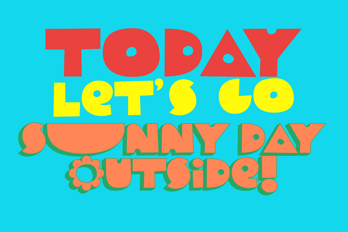 TOMO Trompa PRO, a Font by TOMO Fonts (Photo 3 of 7)