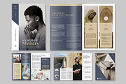 Church Brochure Template, a Brochure Template by BrandPacks (Thumbnail 1 of 4)