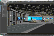 TV Studio Collection Vol 6 - 2 PCS, an Architecture 3D Model by akerStudio (Thumbnail 15 of 98)