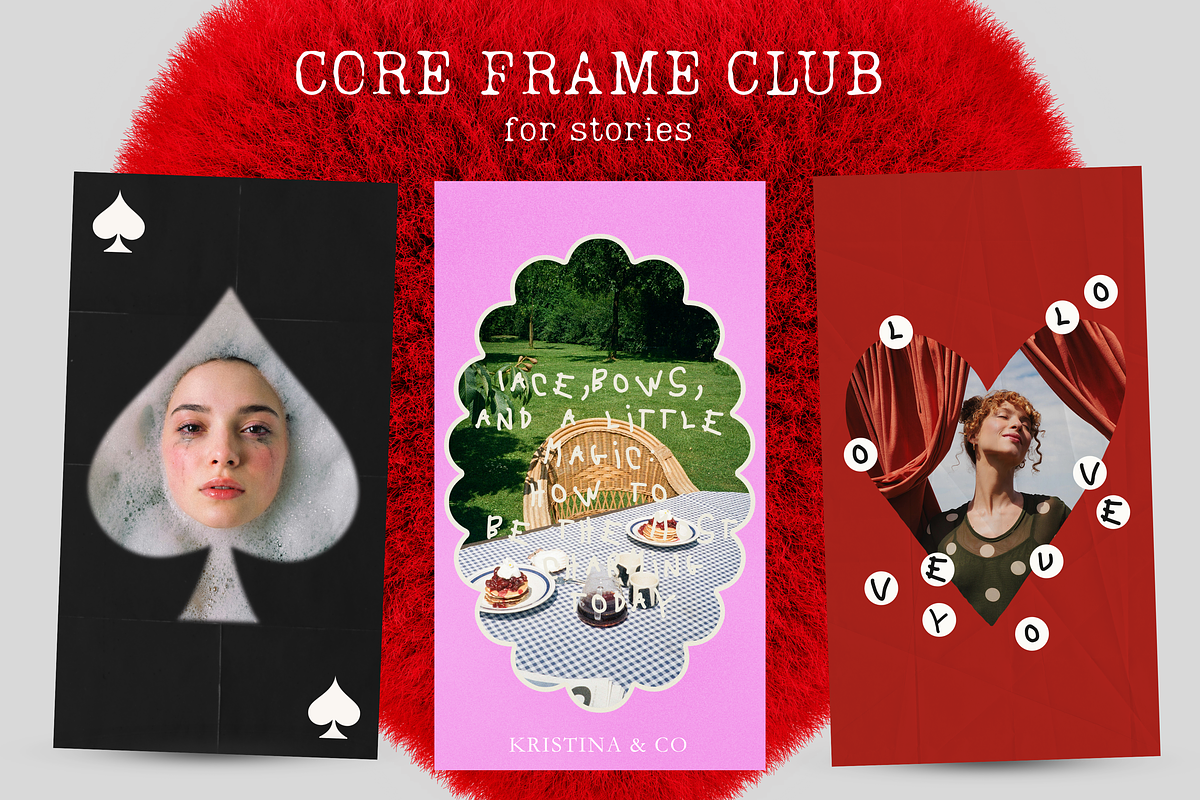 Core Frame Club - Stories Template, a Social Media Template by Kristina&Co (Photo 1 of 12)