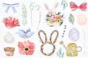 Sweet Spring Watercolor Collection, an Illustration by PetiteMarket (Thumbnail 3 of 4)