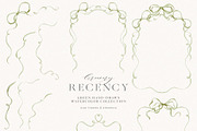 Watercolor Floral Green Ivy Leaf Set, a Decorative Illustration by Veris Studio (Thumbnail 15 of 15)