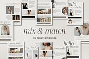 Canva Email Template Bundle, a Templates & Theme by Asha Glenn Design Studio (Thumbnail 6 of 9)