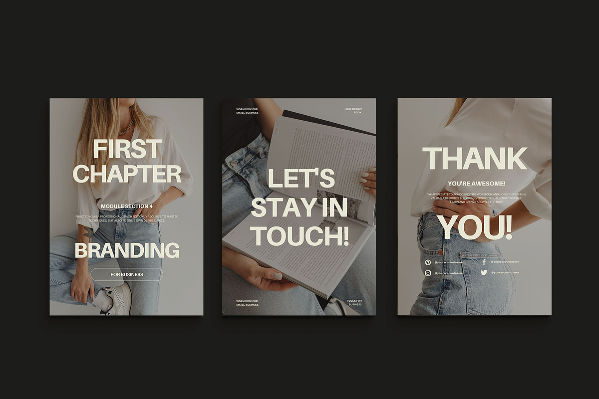 Workbook Template Canva IV, a Marketing Template by Instprofi | Studio Estimo (Photo 6 of 10)