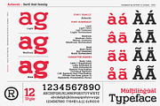 Asherah - Serif font family, a Serif Font by Artistic & Unique (Thumbnail 4 of 13)