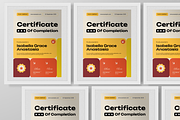 Creative Certificate Of Completion, a Flyer Template by Annora Studio (Thumbnail 6 of 6)
