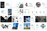 Business Annual Report 2017, a Presentation Template by UniqueStudio (Thumbnail 5 of 12)