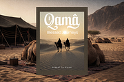 Qadimah Decorative Islamic Font, a Serif Font by Vadovastd (Thumbnail 9 of 11)