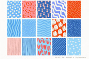 50 Coastal Handdrawn Backgrounds, a Background Graphic by PaperJamLab (Thumbnail 4 of 17)