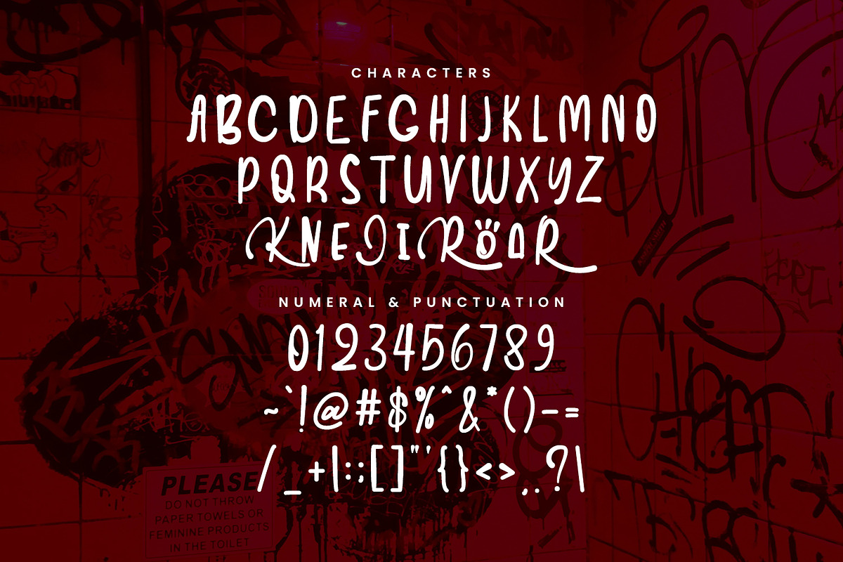 Kane Roar Urban Graffiti Display, a Handwritten Font by Maulana Creative (Photo 5 of 6)