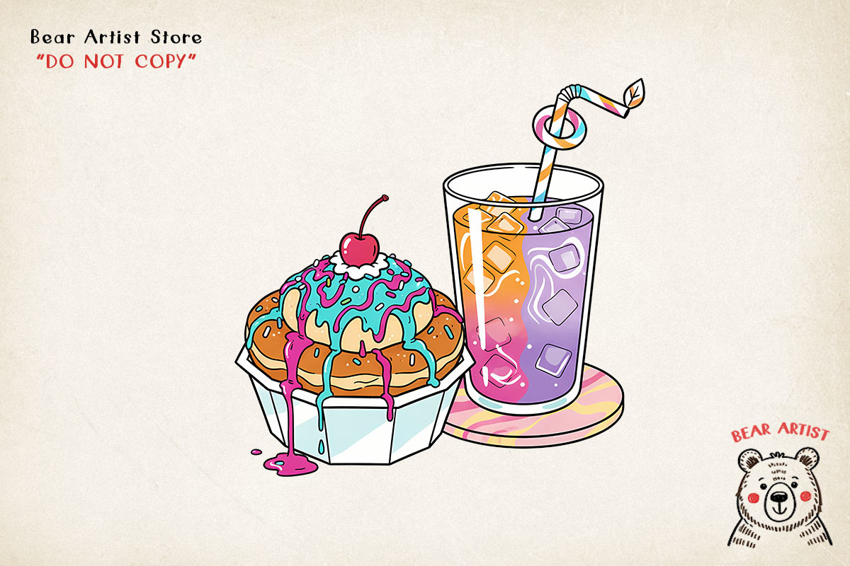 Coffee Morning Hand-drawn PNG Bundle, an Illustration by GlitterCraft (Photo 97 of 101)