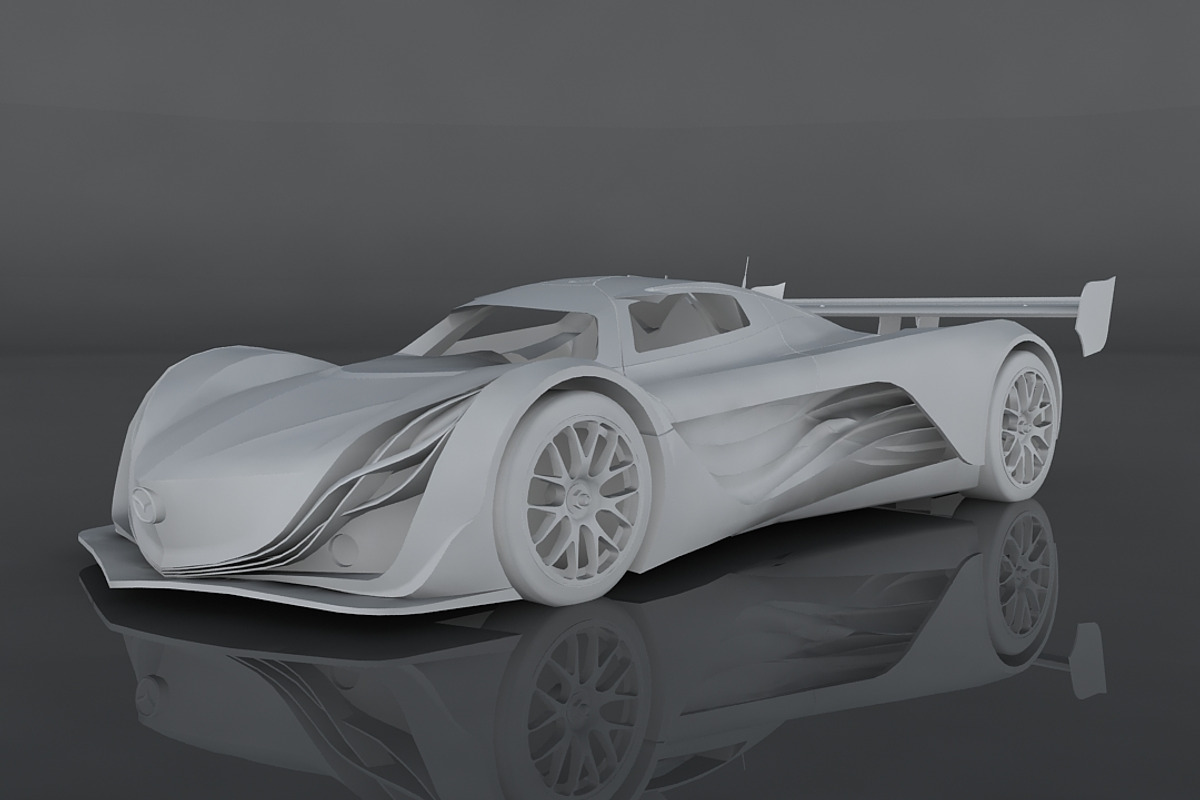 Mazda Furai, a Cars & Vehicle 3D Model by valtriiu (Photo 12 of 12)