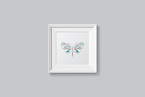 Butterfly. Logo Template