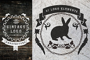 Vintage logo manufacture, an Animal Illustration by Vinegret -Shop (Thumbnail 1 of 8)
