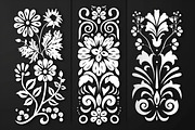 Ornate Floral Laser Cut Pattern Bun, an Object Graphic by balal (Thumbnail 4 of 11)